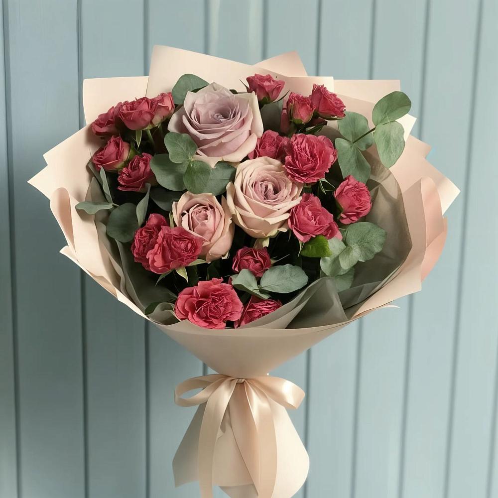 Букет цветов из: Гвоздики и Розы в Ардатове Республики Мордовия