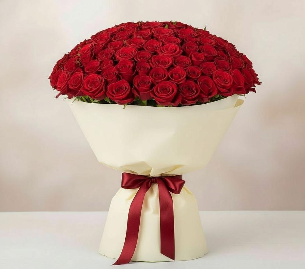 Букет 101 Красная роза Милано в Ардатове Республики Мордовия