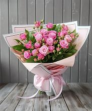 Букет Розовый кустик #REPLACE_PRED# Ардатове Республики Мордовия