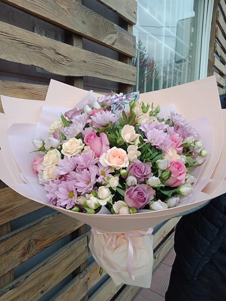 Букет цветов из: Розы и Хризантемы в Ардатове Республики Мордовия