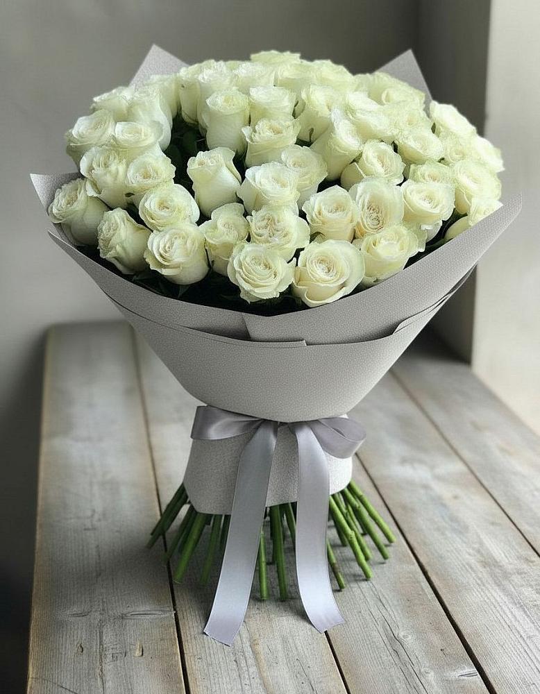 Букет 35 Белых роз в Ардатове Республики Мордовия