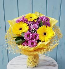 Букет цветов из:  Хризантемы и Герберы в Ардатове Республики Мордовия