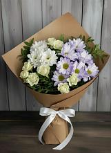 Букет цветов из:  Хризантемы и Розы в Ардатове Республики Мордовия