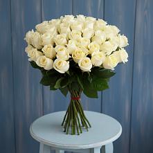 Букет 51 Белая роза Эдлесс Лав #REPLACE_PRED# Ардатове Республики Мордовия