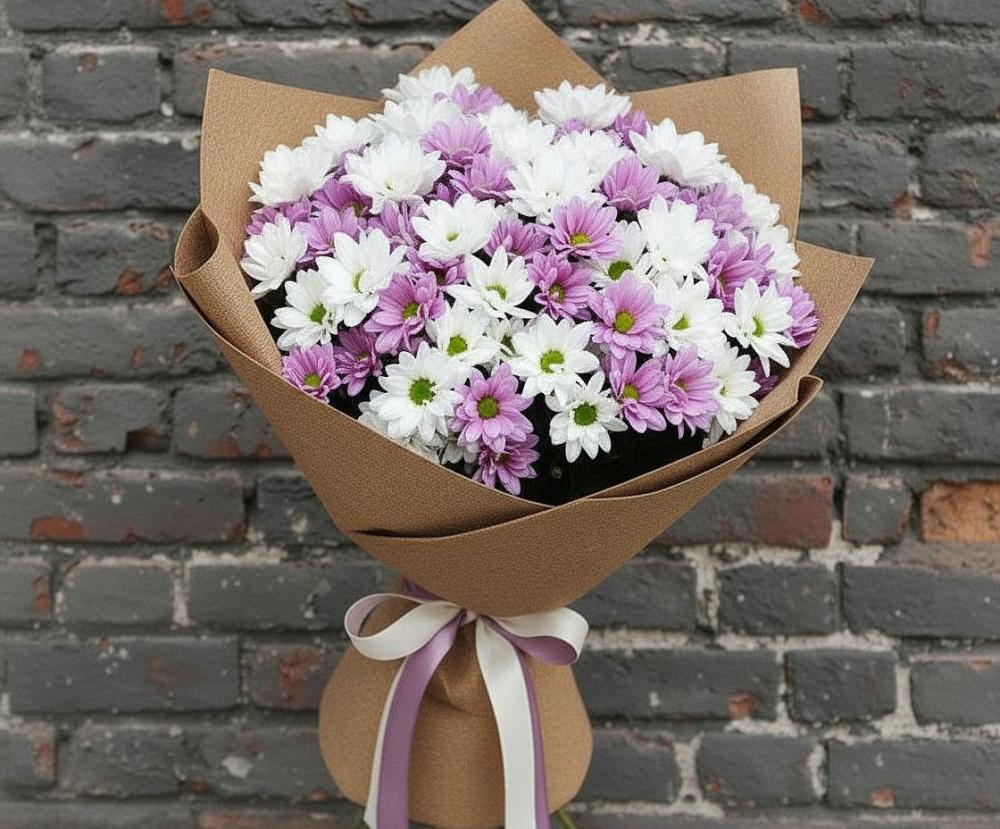 Букет цветов из: Хризантемы в Ардатове Республики Мордовия