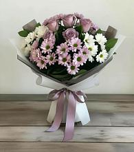 Букет цветов из:  Хризантемы и Розы в Ардатове Республики Мордовия