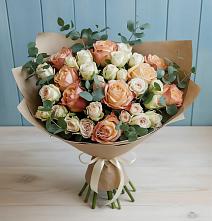 Букет цветов из:  Альстромерии и Розы в Ардатове Республики Мордовия